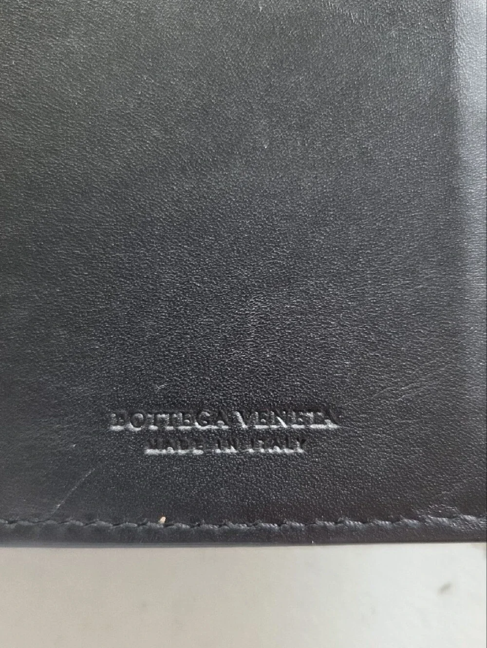Bottega Veneta Black Intrecciato Leather Long Wallet